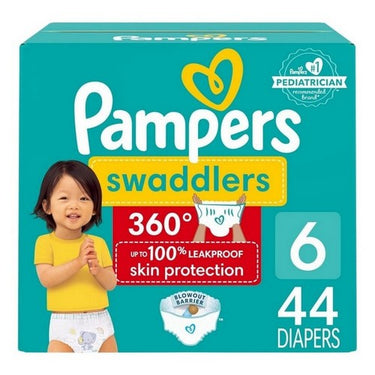 Pampers Swaddlers 360 Size 6 44 Count by Pampers