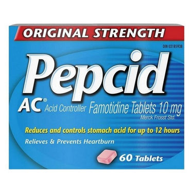 Pepcid Ac Easy To Swallow 60 Tabs by Pepcid