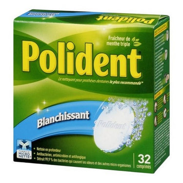 Polident Whithening Mint 32 Count by Polident