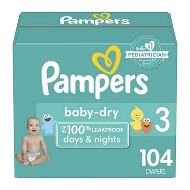 Pampers Baby Dry Super Size-3 104 Count by Pampers