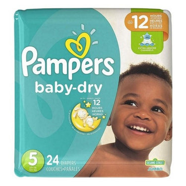 Pampers Baby Dry Jumbo Size 5 24 Count by Pampers