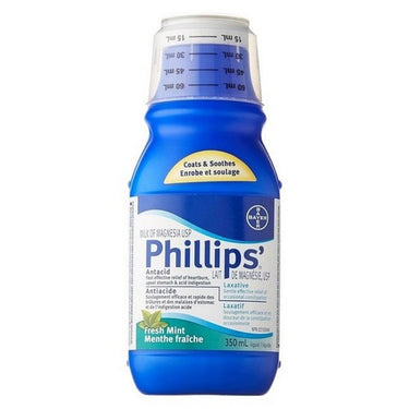 Phillips Milk Of Magnesia Mint Sugar Free 350 Ml by Phillips