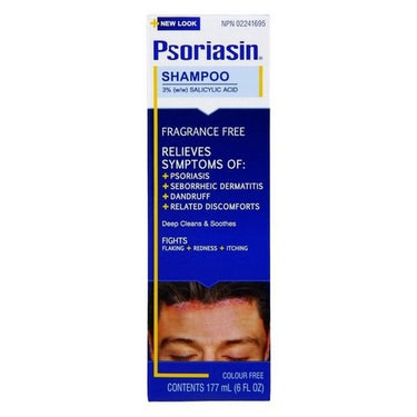 Psoriasin Salicylic Acid Shampoo 177 Ml by Psoriasin