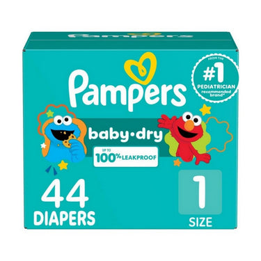 Pampers Baby Dry Jumbo Size 1 44 count by Pampers