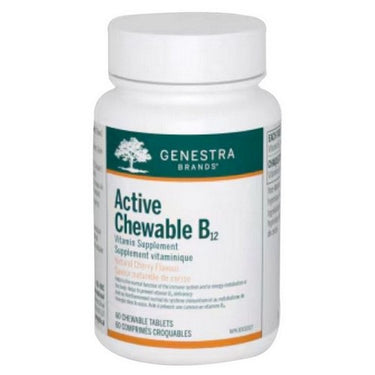 Active Chewable B12 60 Chewable Tablets by Genestra Brands