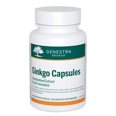 Ginkgo Capsules 60 VegCaps by Genestra Brands