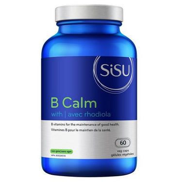 B Calm with Rhodiola  60 VegCaps by SISU