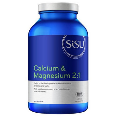 Calcium & Magnesium 2:1 180 Tablets by SISU