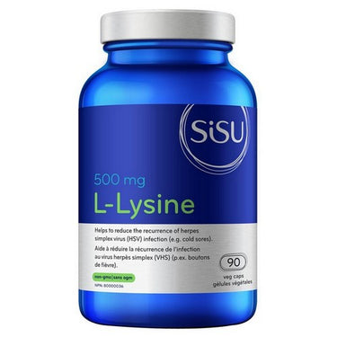 L-Lysine 500 mg 90 VegCaps by SISU