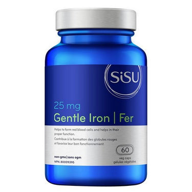 SISU, Gentle Iron, 25 Mg, 60 VegCaps
