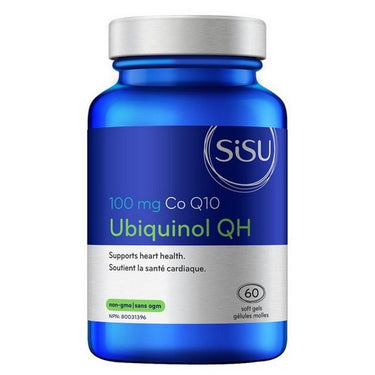 Ubiquinol QH Co Q10 60 Softgels by SISU