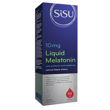 SISU, Liquid Melatonin, 10 mg, 59 Ml