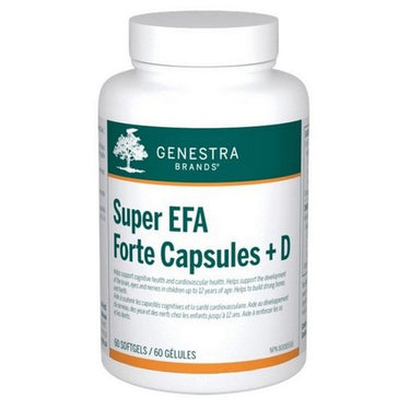 Super EFA Forte + D 60 Softgels by Genestra Brands