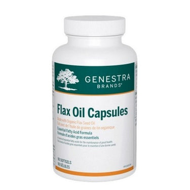 Organic Flax Oil Capsules 90 Softgels by Genestra Brands