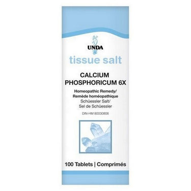 Calcium Phosphoricum 6X 100 Tablets by Unda