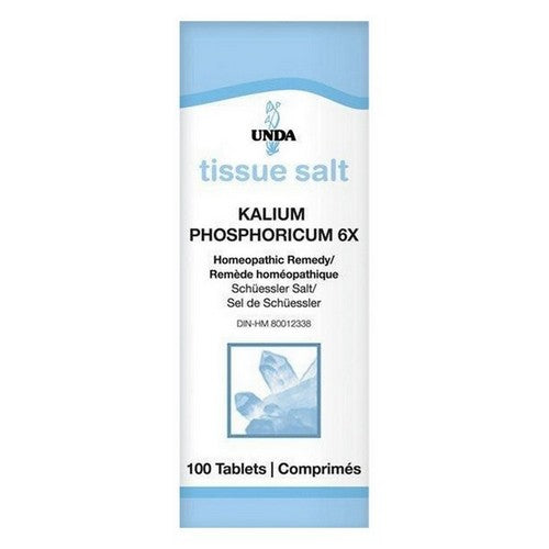 Kalium Phosphoricum 6X 100 Tablets by Unda