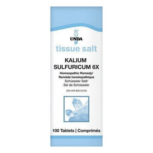 Kalium Sulfuricum 6X 100 Tablets by Unda