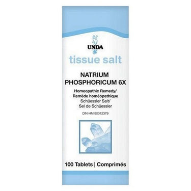 Natrium Phosphoricum 6X 100 Tablets by Unda