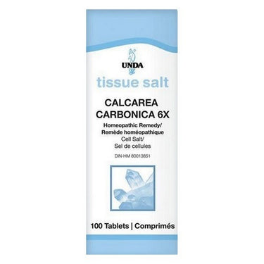 Calcarea Carbonica 6X 100 Tablets by Unda