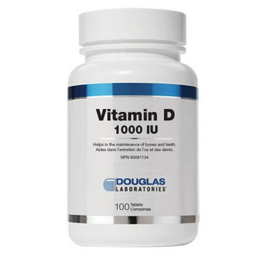 Vitamin D 100 Tablets by Douglas Laboratories