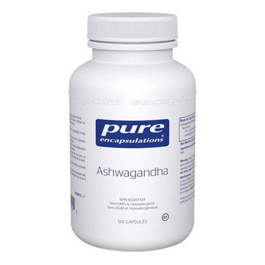 Ashwagandha 120 VegCaps by Pure Encapsulations