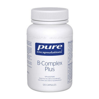 B-Complex Plus 120 VegCaps by Pure Encapsulations