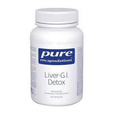 Liver G.I. Detox 60 VegCaps by Pure Encapsulations