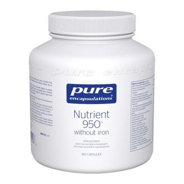 Nutrient 950 without Iron 180 VegCaps by Pure Encapsulations