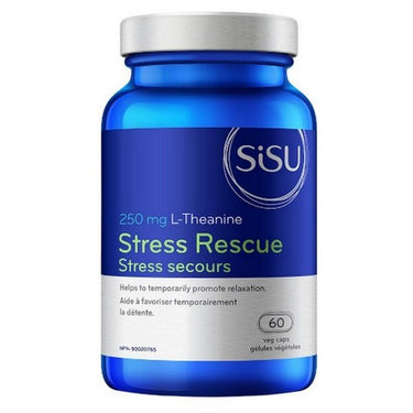 SISU Stress Rescue L-Theanine 60 Caps by SISU