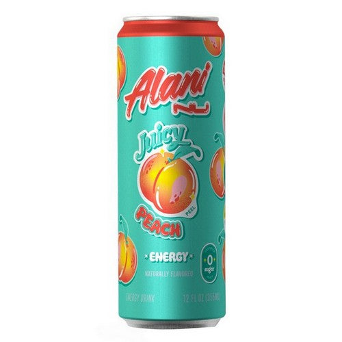Alani Energy Drink Juicy Peach 12 X 355 Ml by Alani Nu