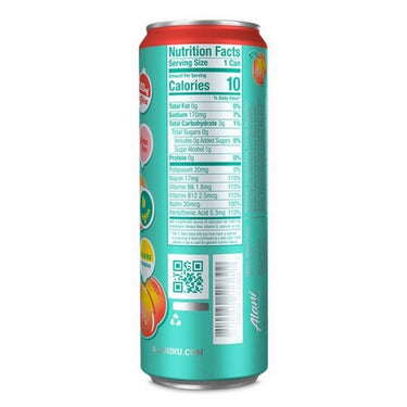 Alani Nu, Alani Energy Drink Juicy Peach, 12 X 355 Ml