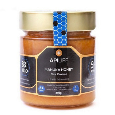 APILIFE Manuka Active 5+ Honey 6 X 250 Grams by APILIFE