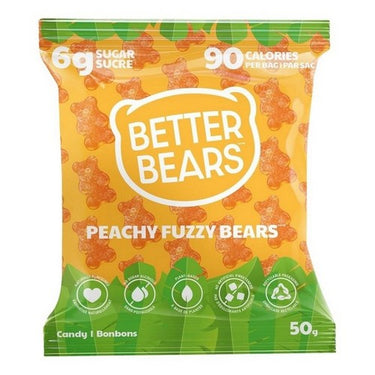 Better Bears Peachy Fuzzy Bears Tray 12 X 50 Grams by Better Bears