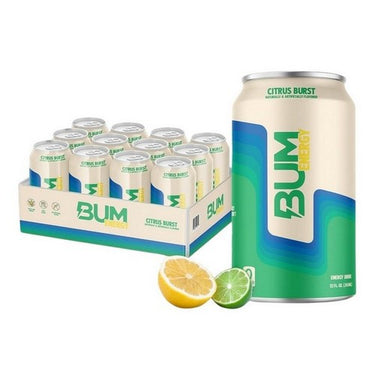 CBUM Energy Drink Citrus Burst 12 X 355 Ml by BUM Energy