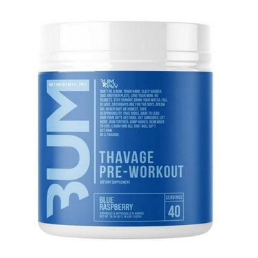 CBUM Thavage Pre-workout Blue Rathberry 40 Servings by BUM Energy