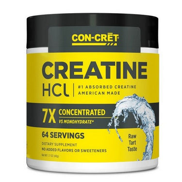 CON-CRET Creatine HCl Unflavored 64 Servings by Con-Cret