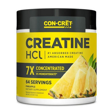 CON-CRET Creatine HCl Pineapple 64 Servings by Con-Cret