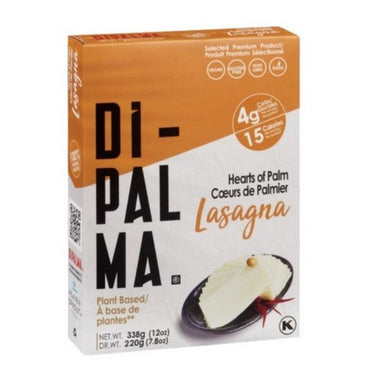 Dipalma Hearts of Palm Lasagna 12 X 338 Grams by Dipalma