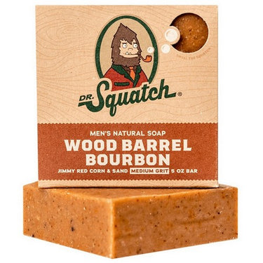 Dr. Squatch Bar Soap Wood Barrel Bourbon 141 Grams by Dr.Squatch