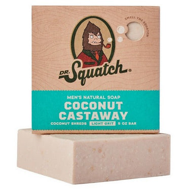 Dr. Squatch Bar Soap Coconut Castaway 141 Grams by Dr.Squatch