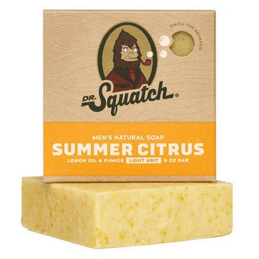 Dr. Squatch Bar Soap Summer Citrus 141 Grams by Dr.Squatch