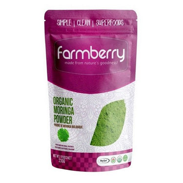 Farmberry Powder Organic Moringa Leaf 230 Grams by Farmberry