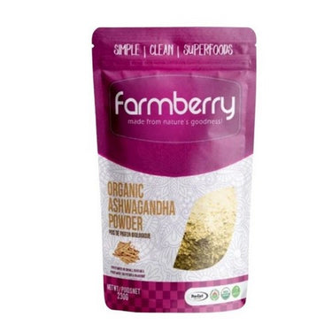 Farmberry Powder Organic Ashwagandha 230 Grams by Farmberry