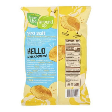 FTGU Potato Chips Cauliflower Sea Salt 12 X 3.5 Oz by From The Ground Up