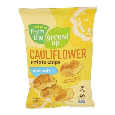 FTGU Potato Chips Cauliflower Sea Salt 12 X 3.5 Oz by From The Ground Up