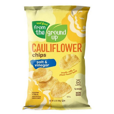 FTGU Potato Chips Cauliflower Salt And Vinegar 12 X 3.5 Oz by From The Ground Up