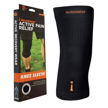 Incrediwear Sleeves Knee Black Large 1 Count by Incrediwear Inc