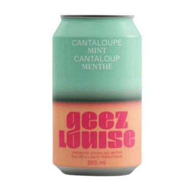 Geez Louise Sparkling Water Cantaloupe Mint 12 X 355 Ml by Geez Louise