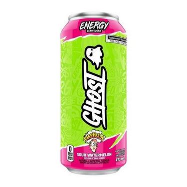 Ghost Energy Warheads Sour Watermelon 12 X 473 Ml by Ghost Lifestyle