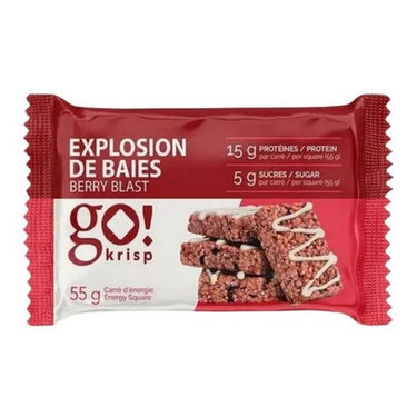 Go Krisp Berry Blast 12 X 55 Grams by Go Nutrition
